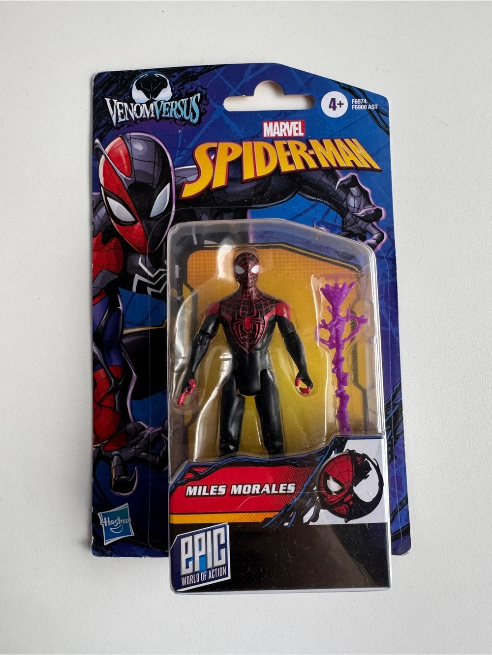 Hasbro Marvel Spider-Man Miles Morales Venom Versus Figure New on Card